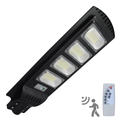 LED Napelemes utcai lámpa érzékelővel STREET LED/15W/3