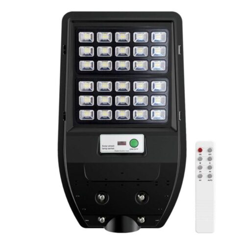 LED Napelemes utcai lámpa VIA 50W/5000 mAh 3