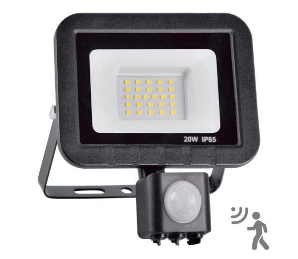 LED Reflektor érzékelővel LED/20W/230V IP65