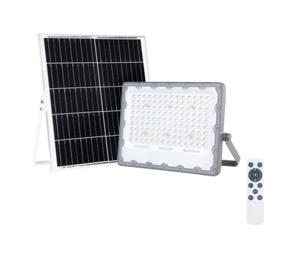 LED Reflektor napelemes panellel FOCUS 100W/15000 mAh 3