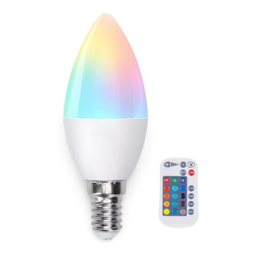 B.V. LED RGB Dimmelhető izzó E14/4
