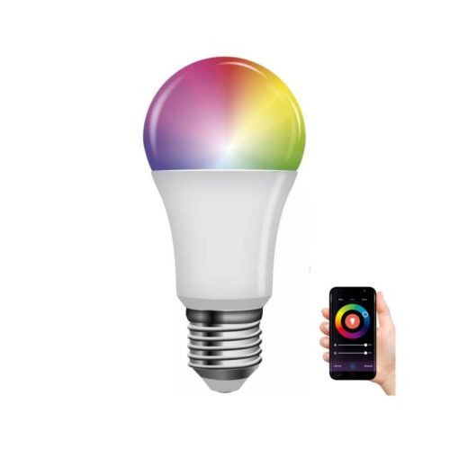 LED RGB Dimmelhető izzó GoSmart A60 E27/11W/230V 2700