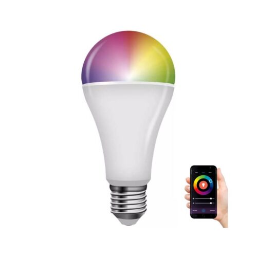 LED RGB Dimmelhető izzó GoSmart A65 E27/14W/230V 2700