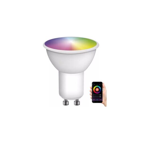 LED RGB Dimmelhető izzó GoSmart MR16 GU10/4