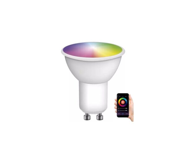 LED RGB Dimmelhető izzó GoSmart MR16 GU10/4