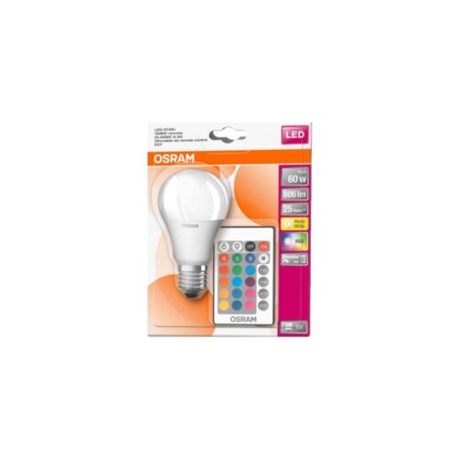 Ledvance LED RGB Dimmelhető izzó STAR+ A60 E27/9W/230V 2700K