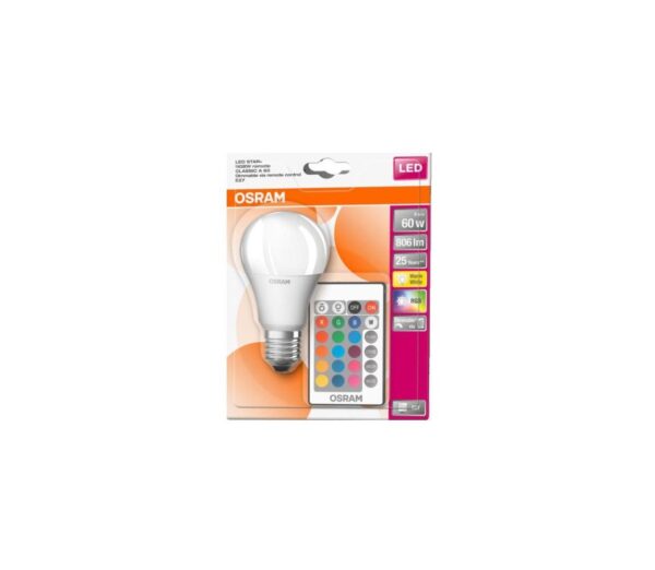 Ledvance LED RGB Dimmelhető izzó STAR+ A60 E27/9W/230V 2700K