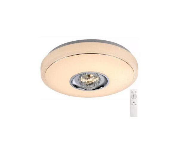 LED RGB Dimmelhető mennyezeti lámpa MAGIC DISCO LED/18W/230V + távirányító
