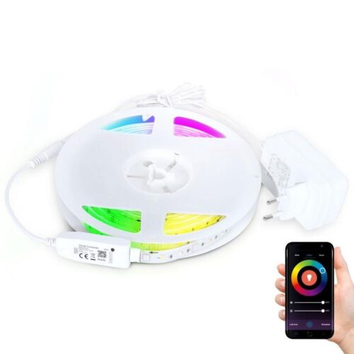 LED RGB Dimmelhető szalag LED/24W/230V 5m 3000