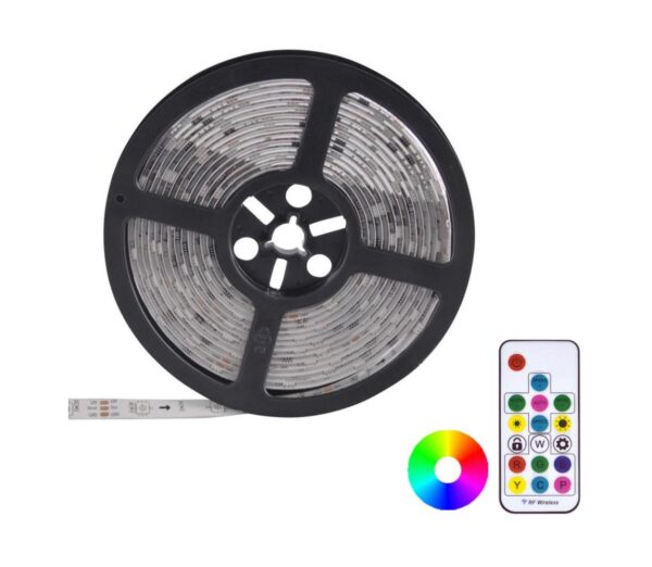 LED RGB Dimmelhető szalag MAGIC 2 m LED/12W/230V + távirányító