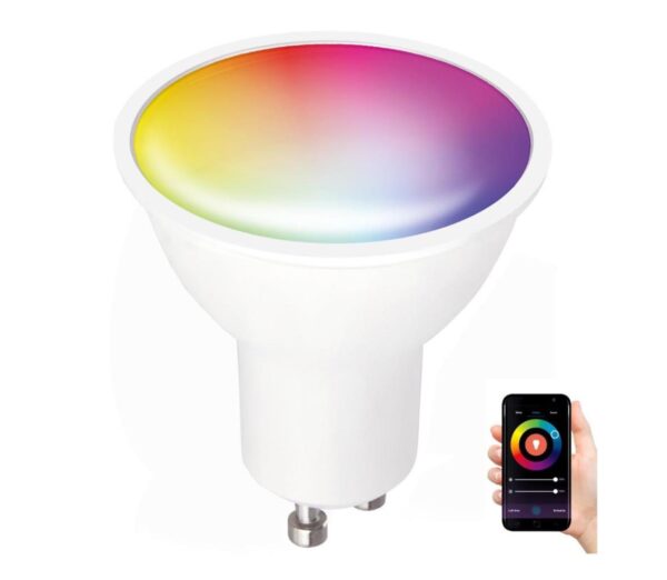 LED RGB Intelligens dimmelhető izzó GU10/5W/230V 2700