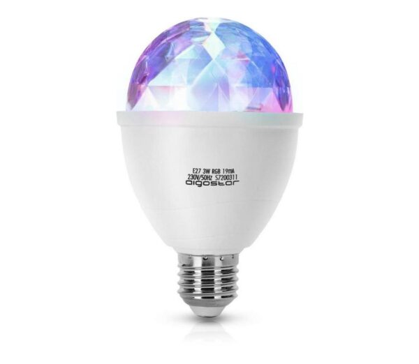 B.V. LED RGB Izzó E27/3W/230V