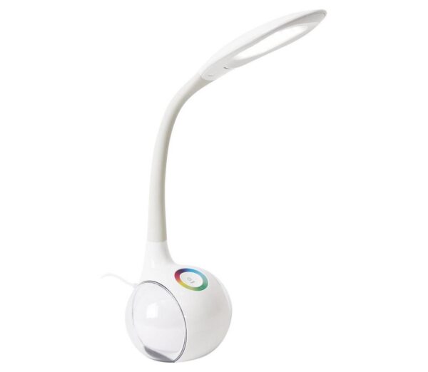 LED RGB Szabályozható asztali lámpa LED/7W/230V fehér