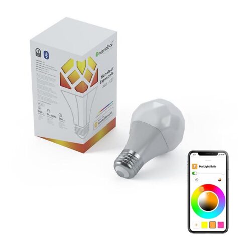 Nanoleaf LED RGB Szabályozható izzó ESALS A19 E27/8W/230V 2700
