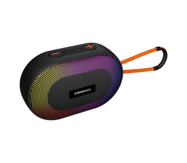 LED RGB újratölthető hangszóró 5W/1200mAh
