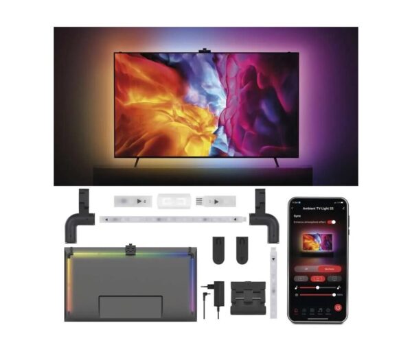 LED RGBIC Dimmelhető szalag TV