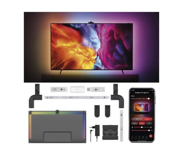 LED RGBIC Szalag TV