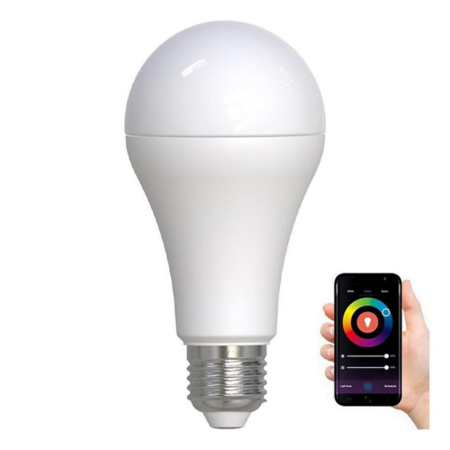LED RGBW Dimmelhető izzó A60 E27/15W/230V 2700