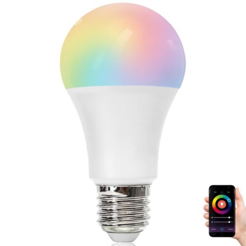 B.V. LED RGBW Dimmelhető izzó A60 E27/9W/230V 2700