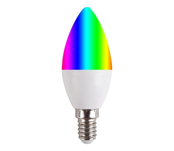 iGET LED RGBW Dimmelhető izzó BS3 E14/5