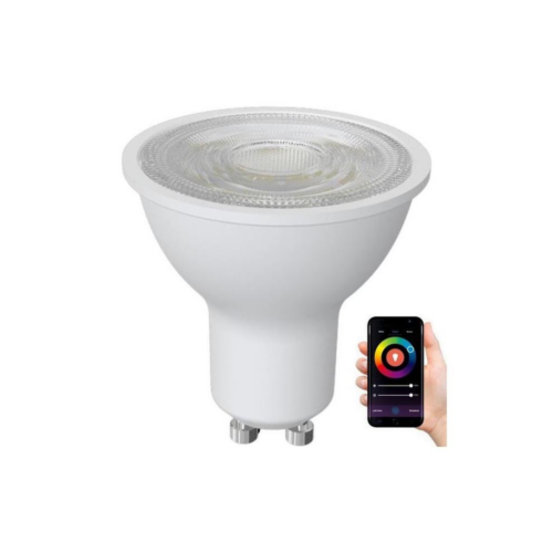 LED RGBW Dimmelhető izzó GU10/4
