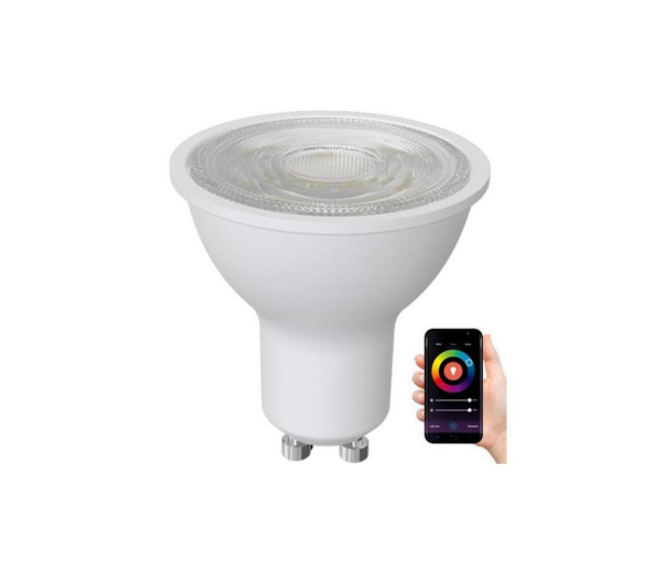 LED RGBW Dimmelhető izzó GU10/4