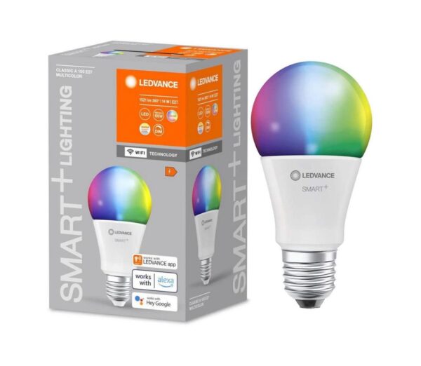 Ledvance LED RGBW Dimmelhető izzó SMART+ E27/14W/230V 2700