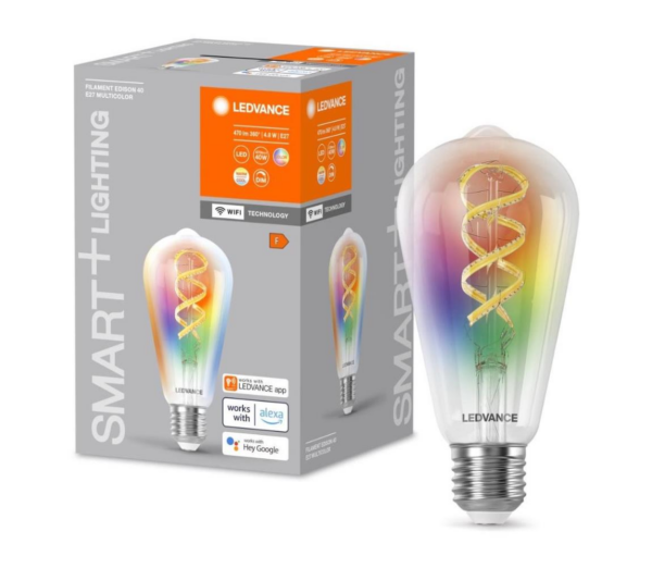 Ledvance LED RGBW Dimmelhető izzó SMART+ E27/4