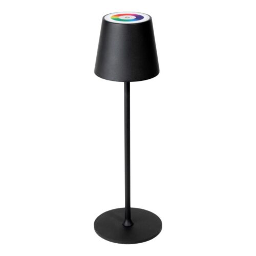 LED RGBW Dimmelhető kültér lámpa LED/4W/4000 mAh 3000/4000/5500K IP44 fekete