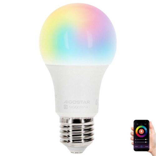 B.V. LED RGBW Izzó A60 E27/9W/230V 2700