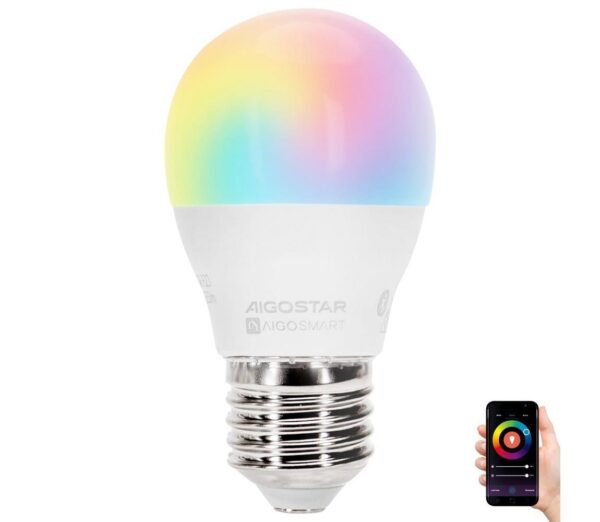 B.V. LED RGBW Izzó G45 E27/6