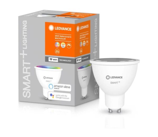 Ledvance LED RGBW szabályozható izzó SMART + GU10 / 5W / 230V 2700K