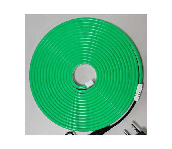 LED Rugalmas Szalag NEON LED/10W/230V 5 m IP65 zöld