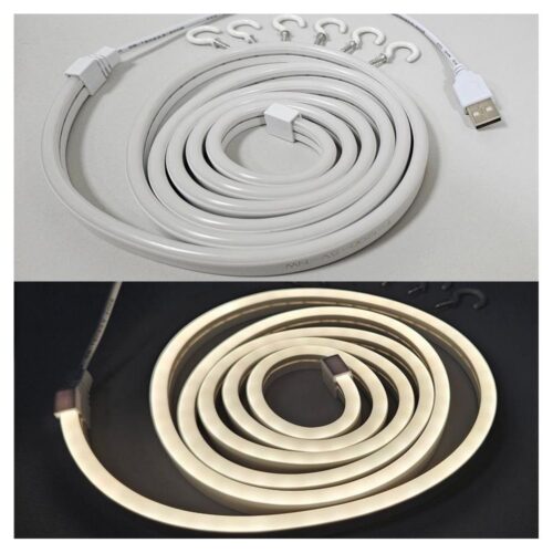 LED Rugalmas Szalag NEON LED/5V USB 1