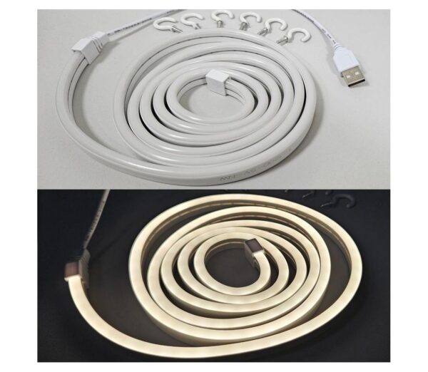 LED Rugalmas Szalag NEON LED/5V USB 1