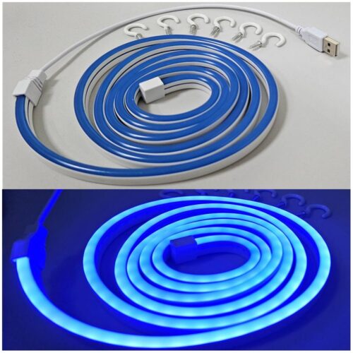 LED Rugalmas Szalag NEON LED/5V USB 1