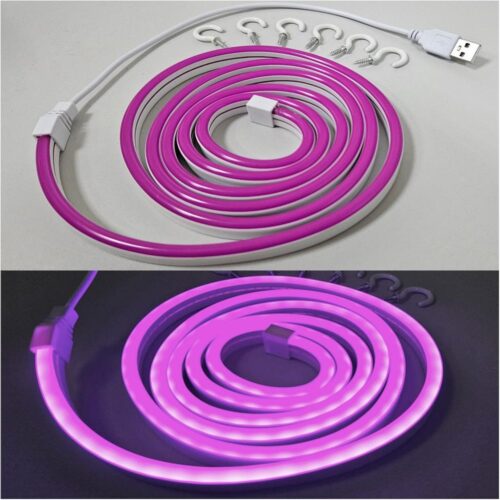 LED Rugalmas Szalag NEON LED/5V USB 1