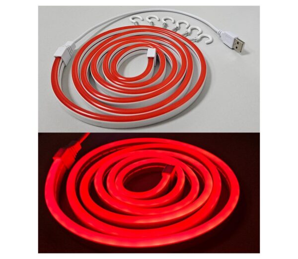 LED Rugalmas Szalag NEON LED/5V USB 1