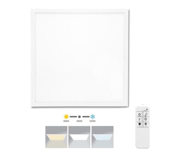 LED Szabályozható beépíthető panel távirányítóval  ZEUS LED/40W/230V 4000K
