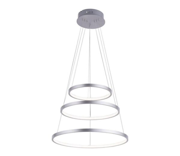 Leuchten Direkt LED Szabályozható csillár zsinóron CIRCLE 1xLED/15W/230V + LED/20W + LED/25W