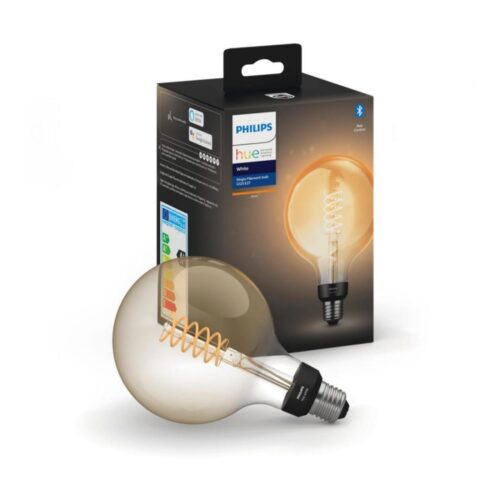 Philips LED Szabályozható izzó Philips Hue WHITE FILAMENT G125 E27/7W/230V 2100K