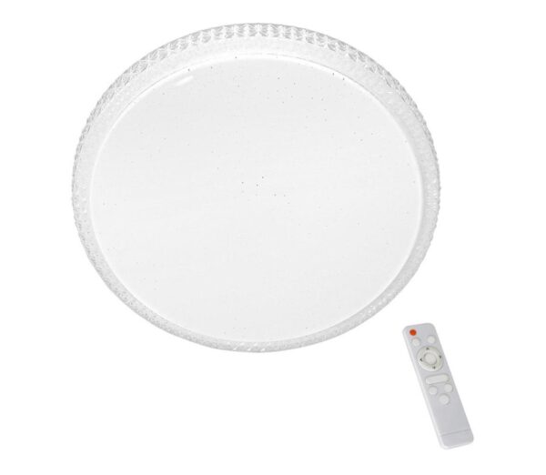 LED Szabályozható mennyezeti lámpa CRUZ távirányítóval 1xLED/40W/230V 2000lm