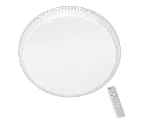 LED Szabályozható mennyezeti lámpa CRUZ távirányítóval 1xLED/66W/230V 3300lm