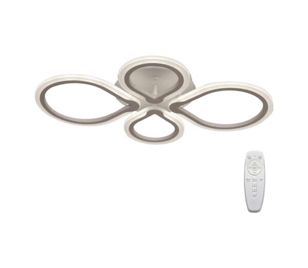 LED Szabályozható mennyezeti lámpa távirányítóval TRIESTE 1xLED/52W/230V