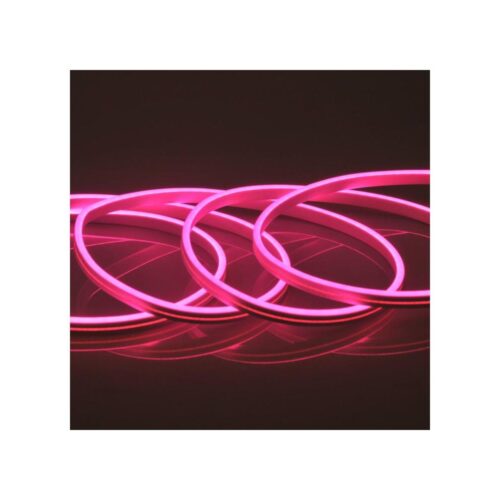 LED szalag NEON 2 m LED / 17W / 12V IP65 rózsaszín