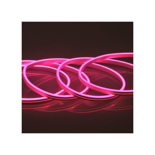 LED Szalag NEON 5m LED/40W/24V rózsaszín IP65