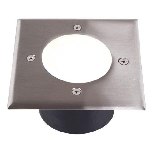 LED Taposólámpa MIVO LED/3W/230V 12x12 cm IP67 matt króm