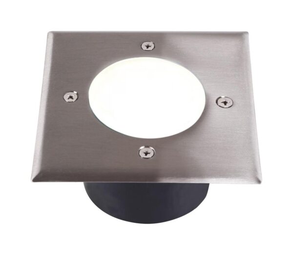 LED Taposólámpa MIVO LED/3W/230V 12x12 cm IP67 matt króm