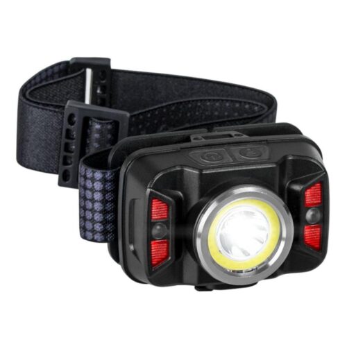 Vayox LED Tölthető fejlámpa érzékelővel LED/15W/5V IP66 430 fényes 1800 mAh