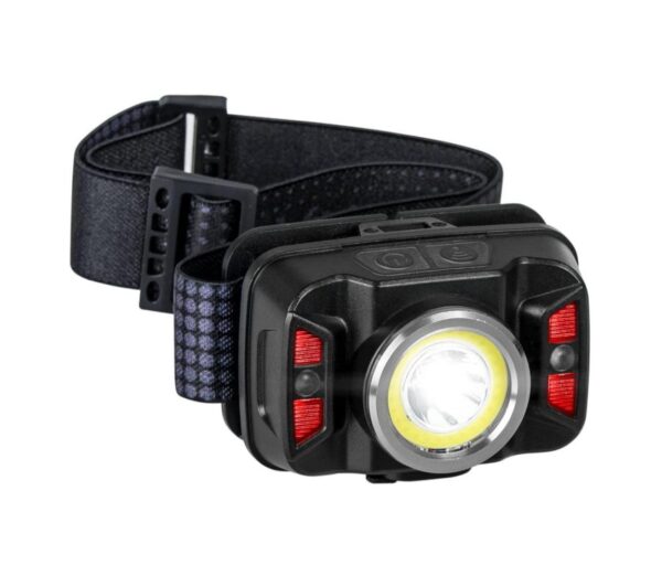 Vayox LED Tölthető fejlámpa érzékelővel LED/15W/5V IP66 430 fényes 1800 mAh